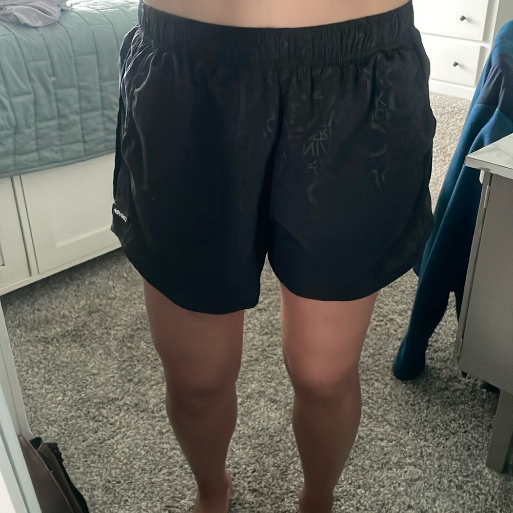 Black Calvin Klein running shorts Size M